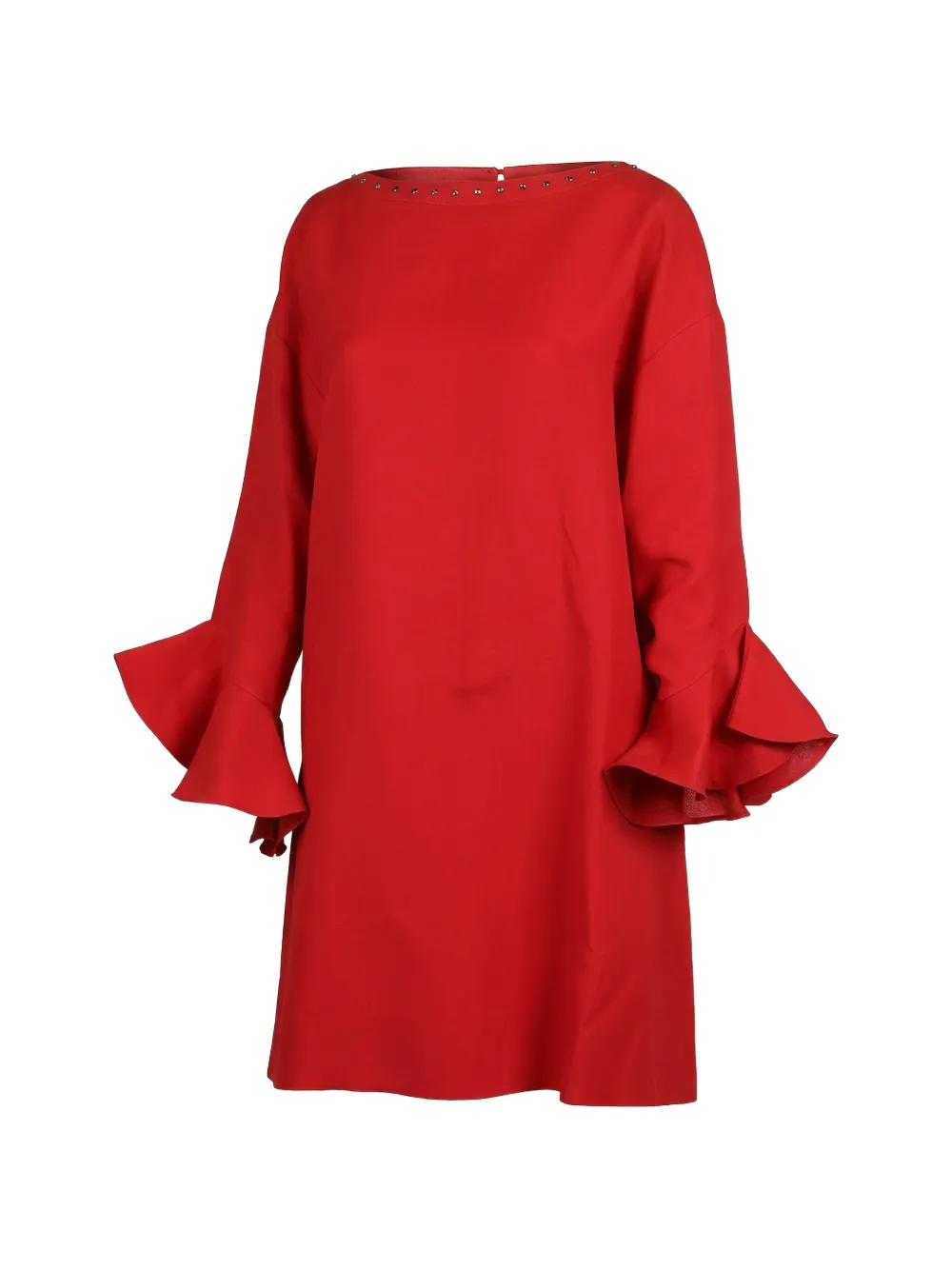 Valentino Garavani Mini-jurk met studs Rood