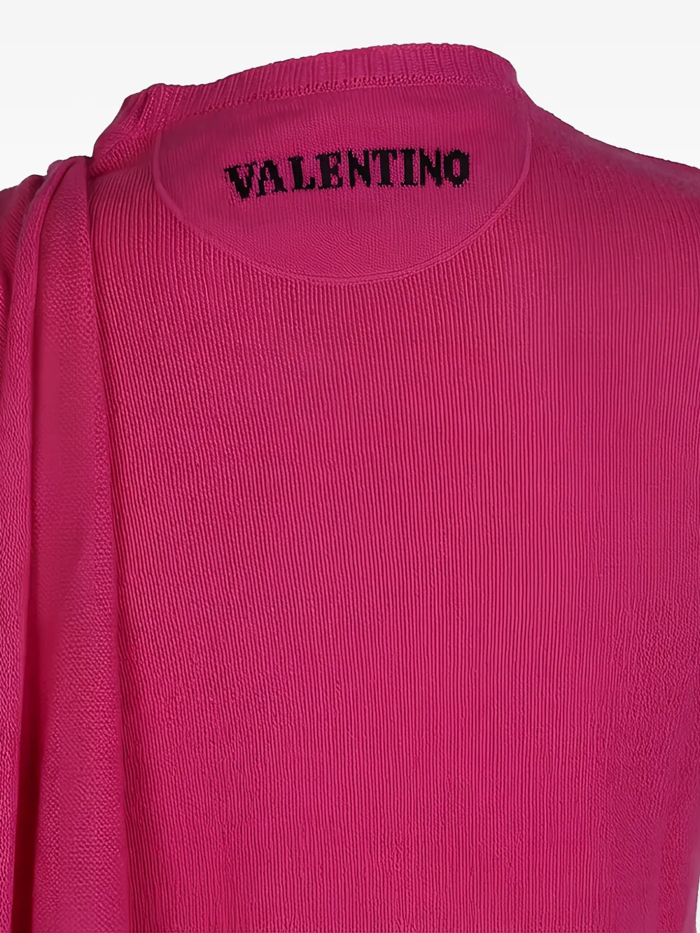 Valentino Garavani Gedrapeerde trui Roze