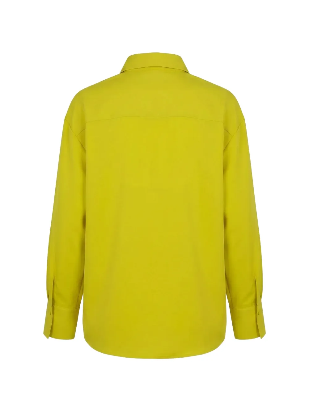 Valentino Garavani button-fastening pocket blouse Geel