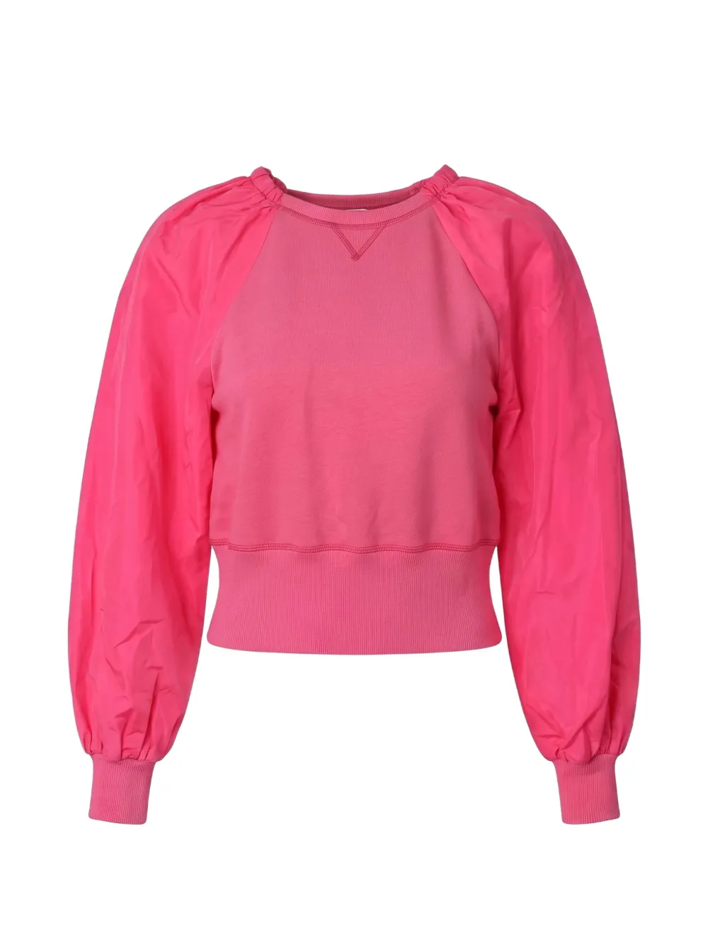 Valentino Garavani puff-sleeve sweater - Rosa