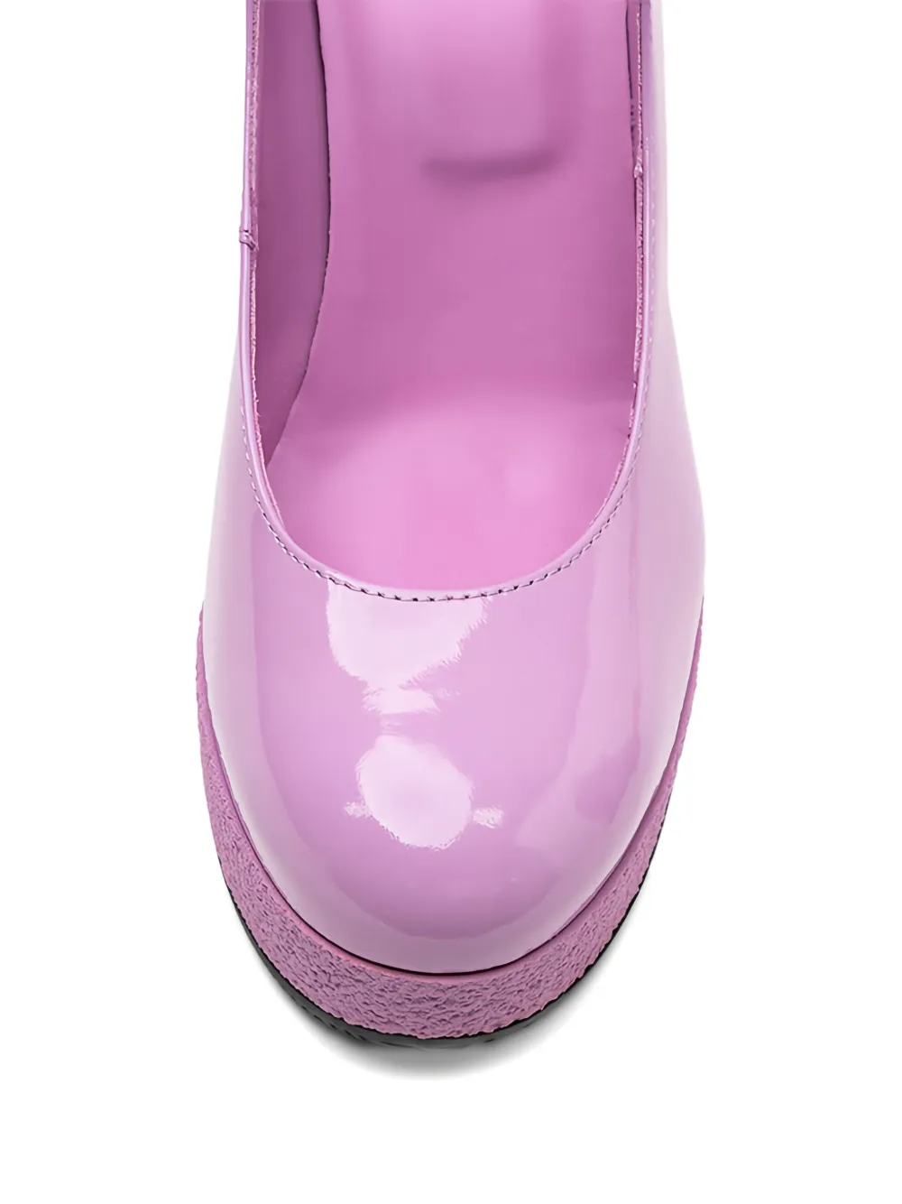 Hogan Leren pumps Roze