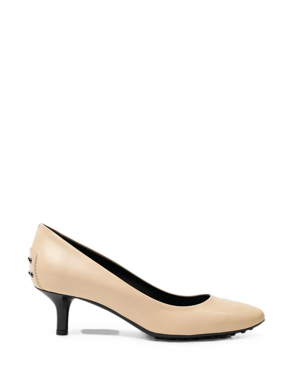 Tod's Gommino-studded pumps - Nude