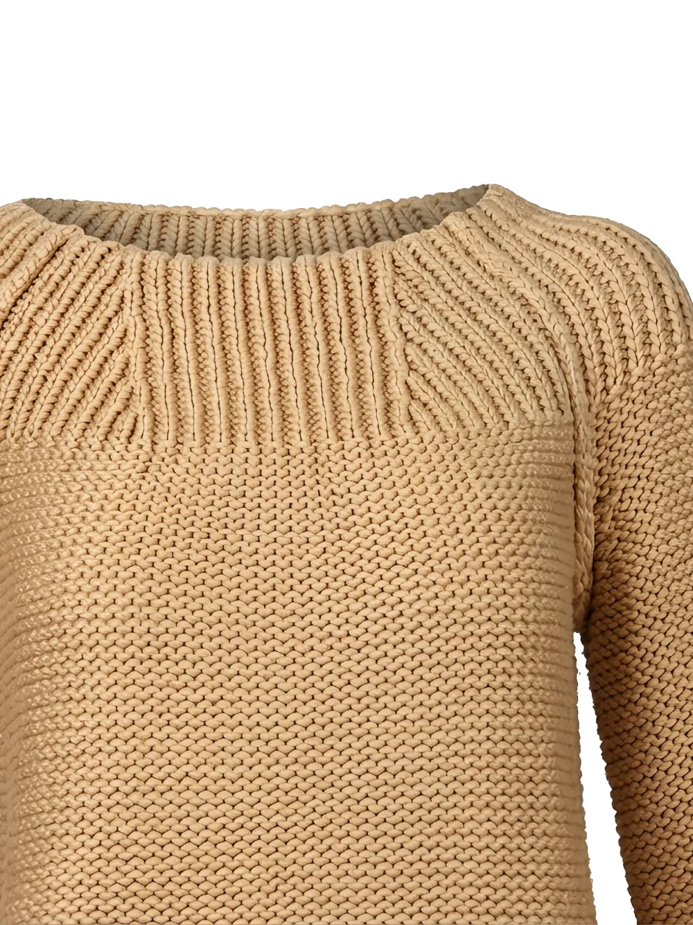 Valentino Garavani Geribbelde sweater Beige