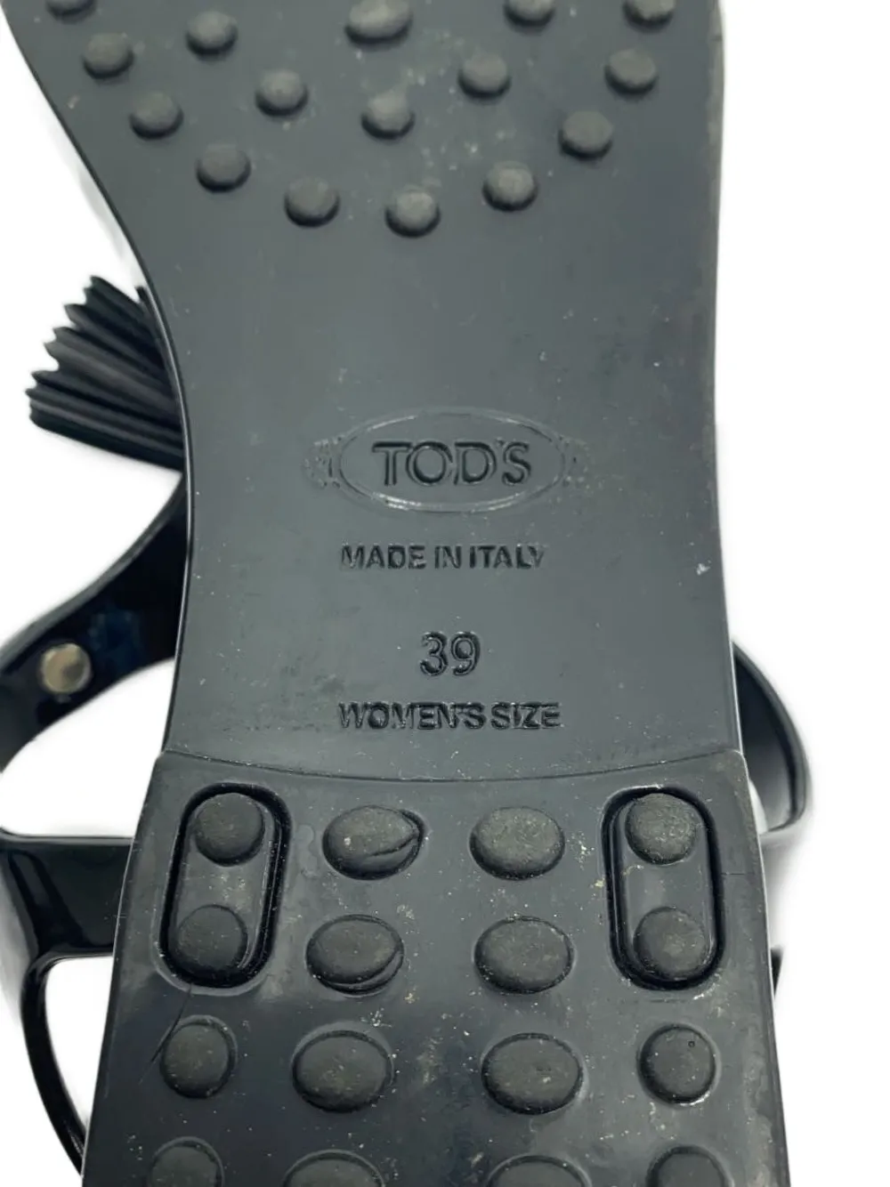 Tod's Sandalen met kwastje Zwart