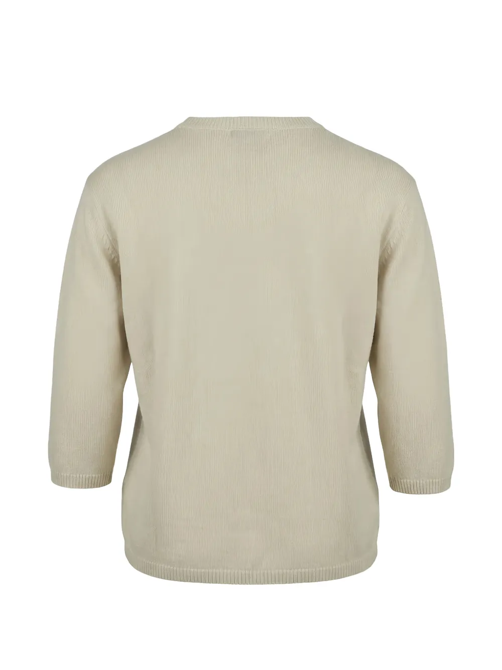 Valentino Garavani Trui verfraaid met pailletten en bloemen-patch Beige