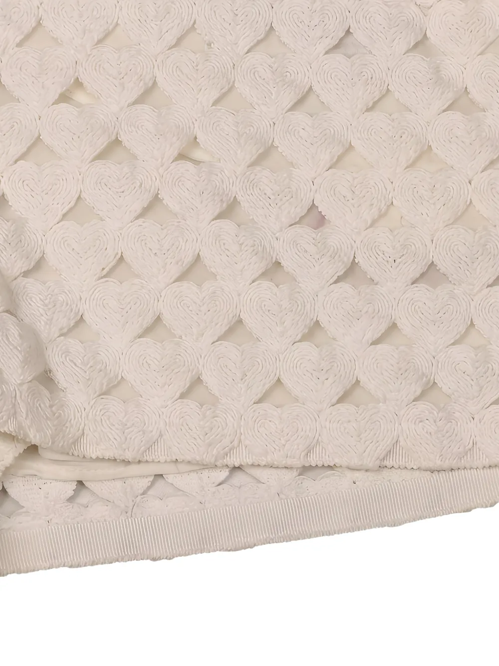 Valentino Garavani Gehaakte shorts Beige