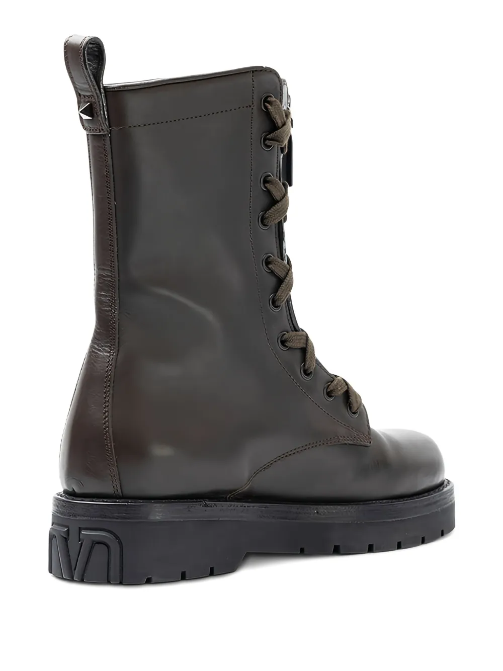Valentino Zip-fastening Boots In Brown