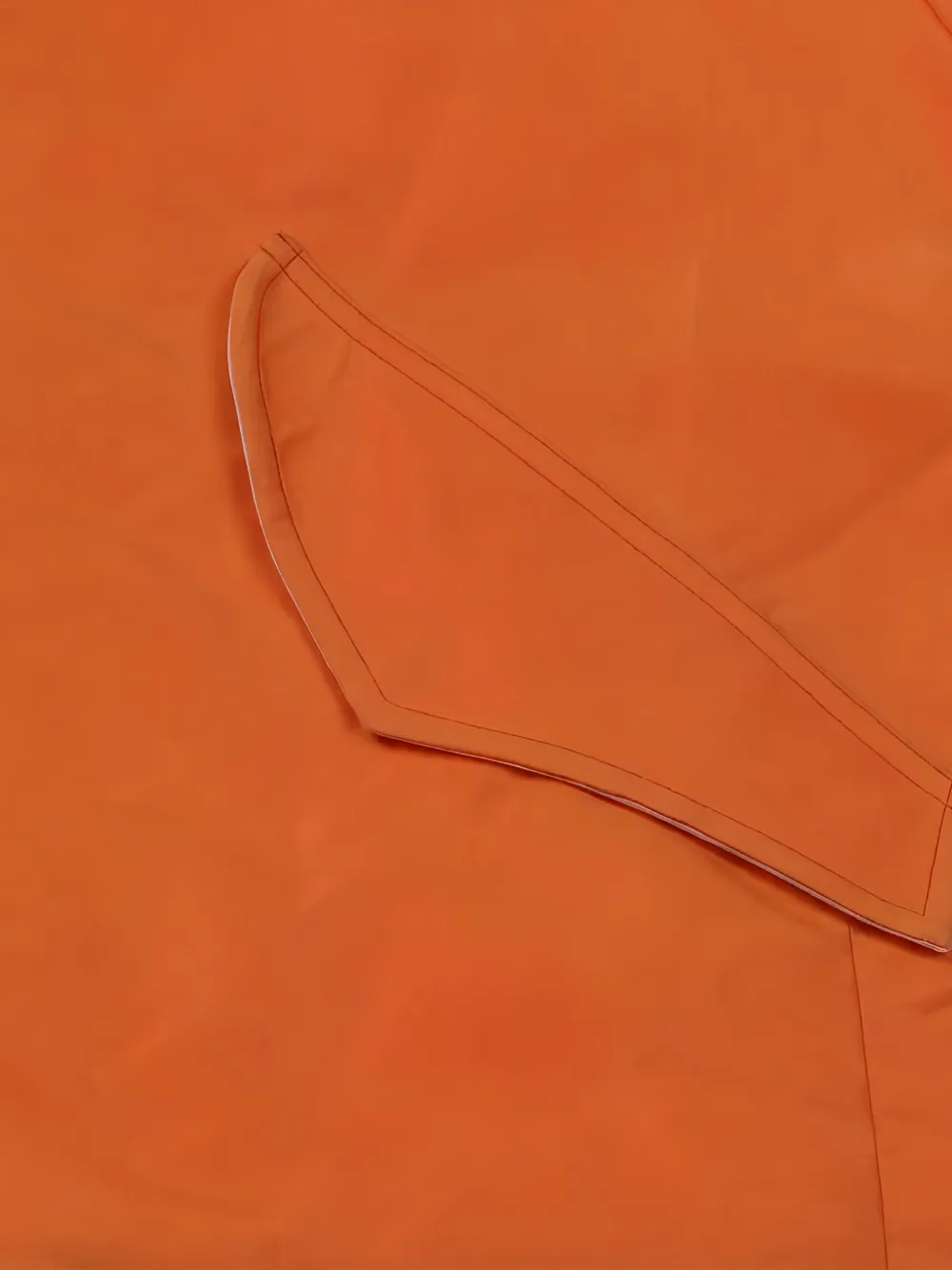 Valentino Garavani Jas met verborgen sluiting en zak Oranje