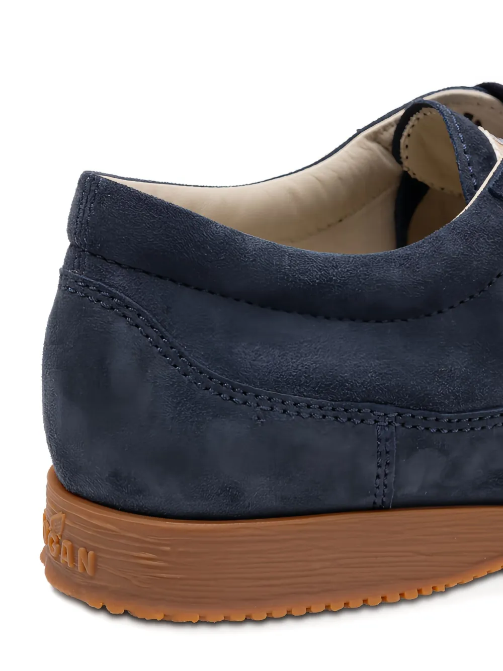 Hogan Veterschoenen met ronde neus Blauw