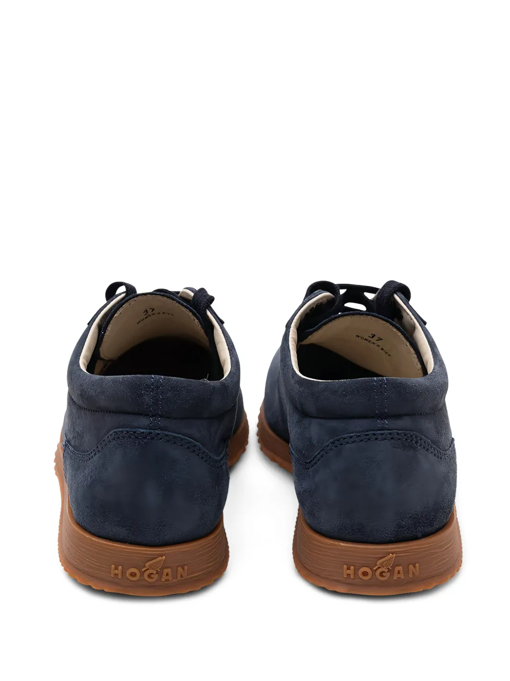 Hogan Veterschoenen met ronde neus Blauw
