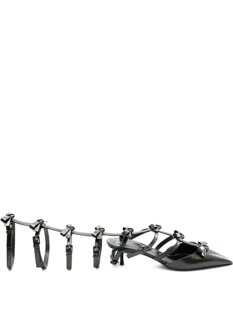 Valentino Garavani bow-strap pumps