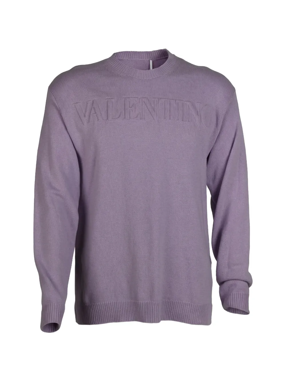 Valentino Garavani logo-lettering sweater - Viola