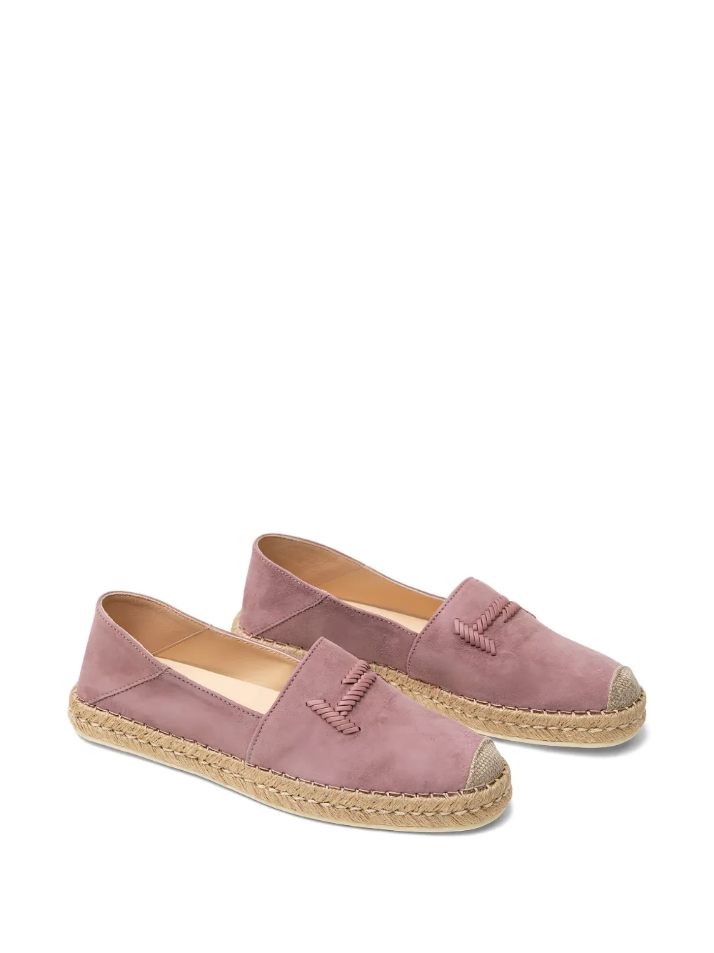 Tod's suede espadrilles Pink