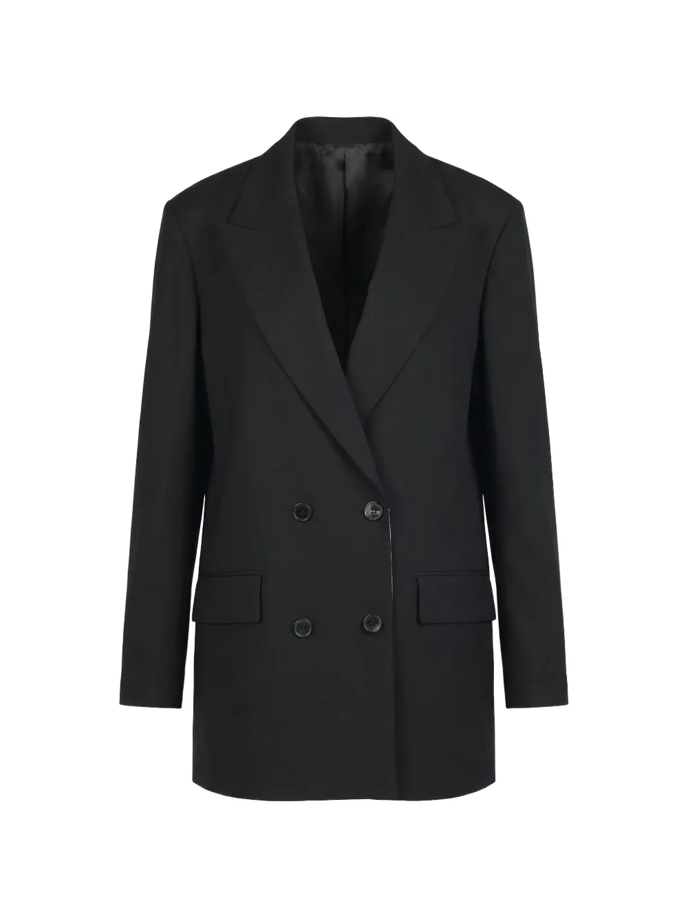 Valentino Garavani double-breasted pocket blazer - Nero