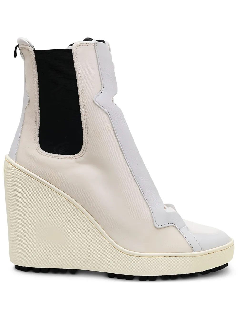 Hogan lace-up wedge ankle boots Neutrals