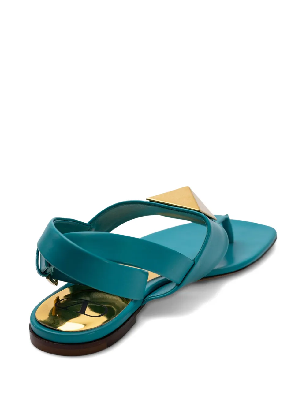 Valentino Garavani buckle-detail sandals Blauw