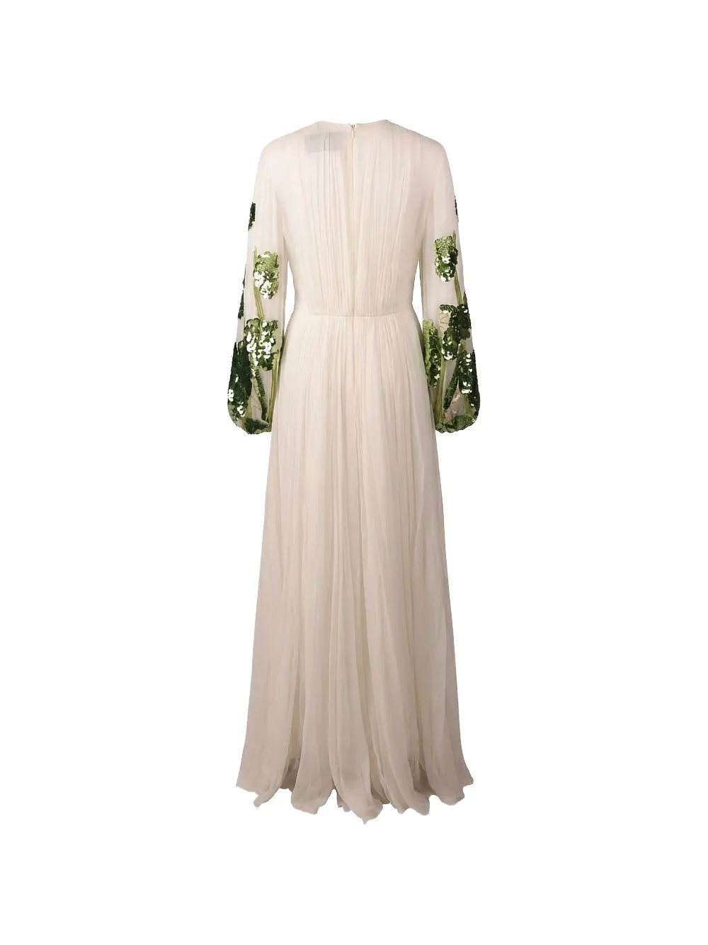 Valentino Garavani Maxi-jurk verfraaid met pailletten Beige