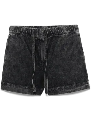 Raf Simons high-waisted Cotton Shorts | Black | FARFETCH