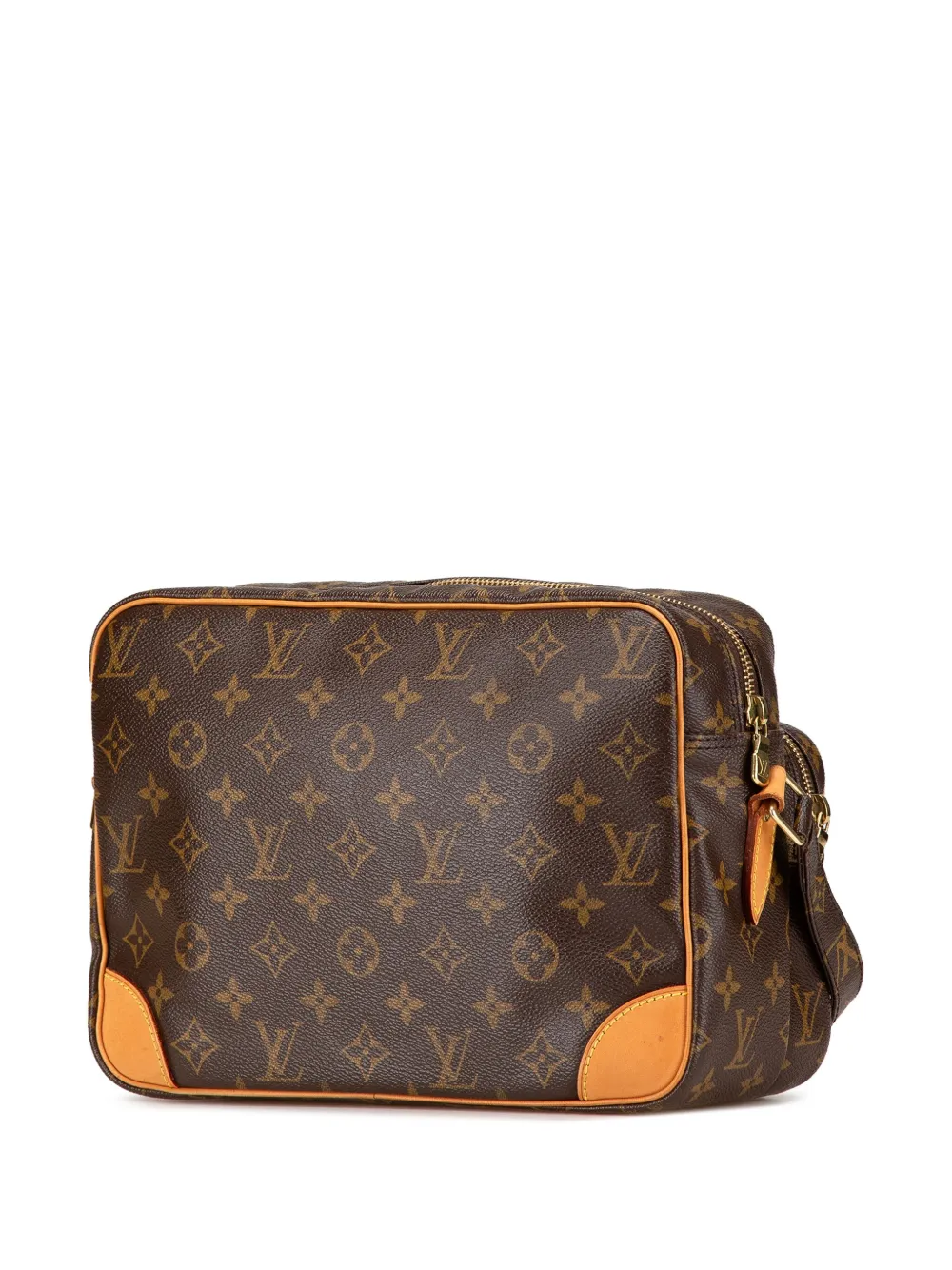 Louis Vuitton Pre-Owned 2001 Monogram Nile crossbodytas - Bruin