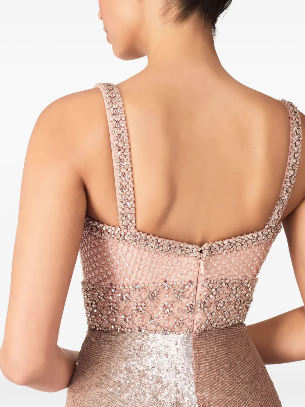 Jenny Packham Only You maxi-jurk Roze