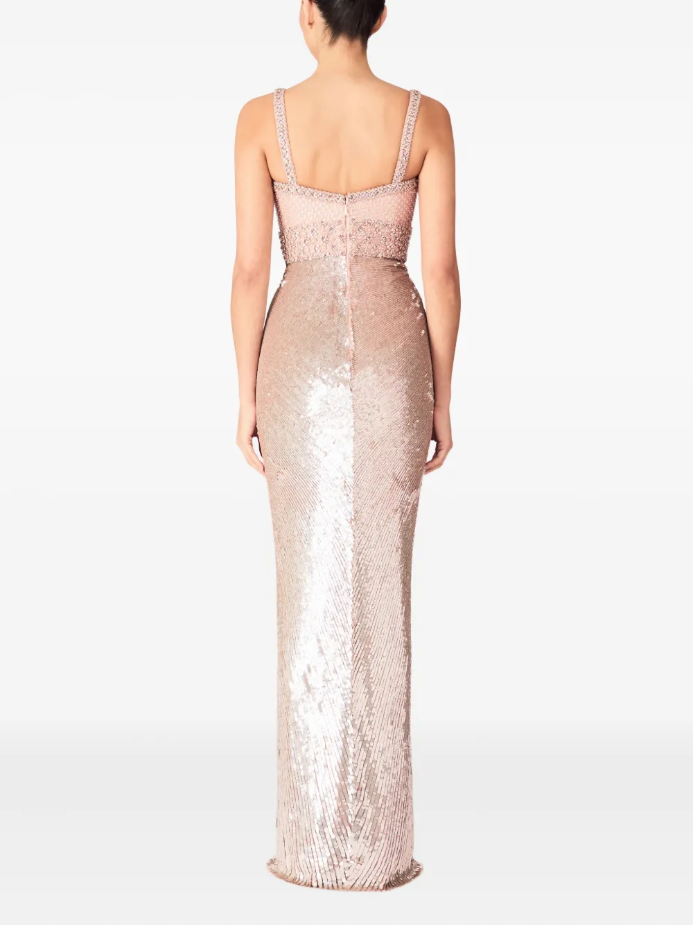 Jenny Packham Only You maxi-jurk Roze