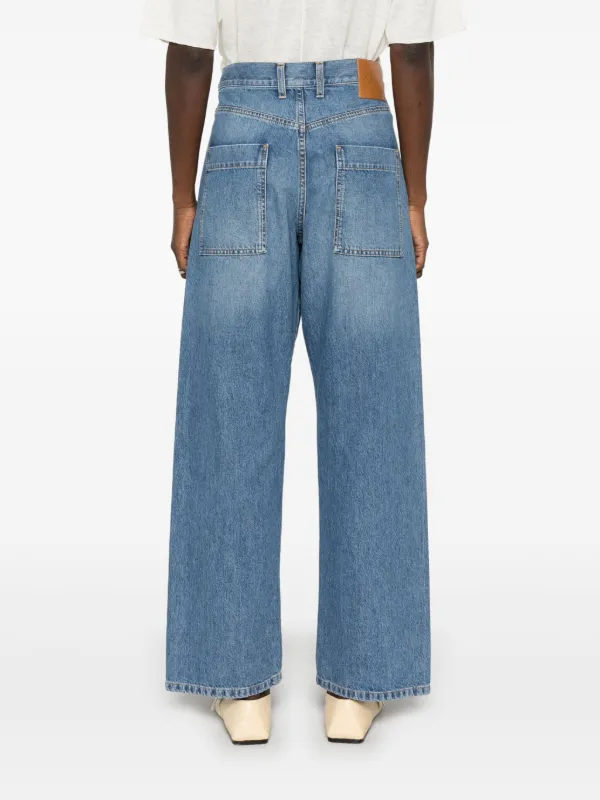 Plan C straight-leg Belted Jeans | Blue | FARFETCH