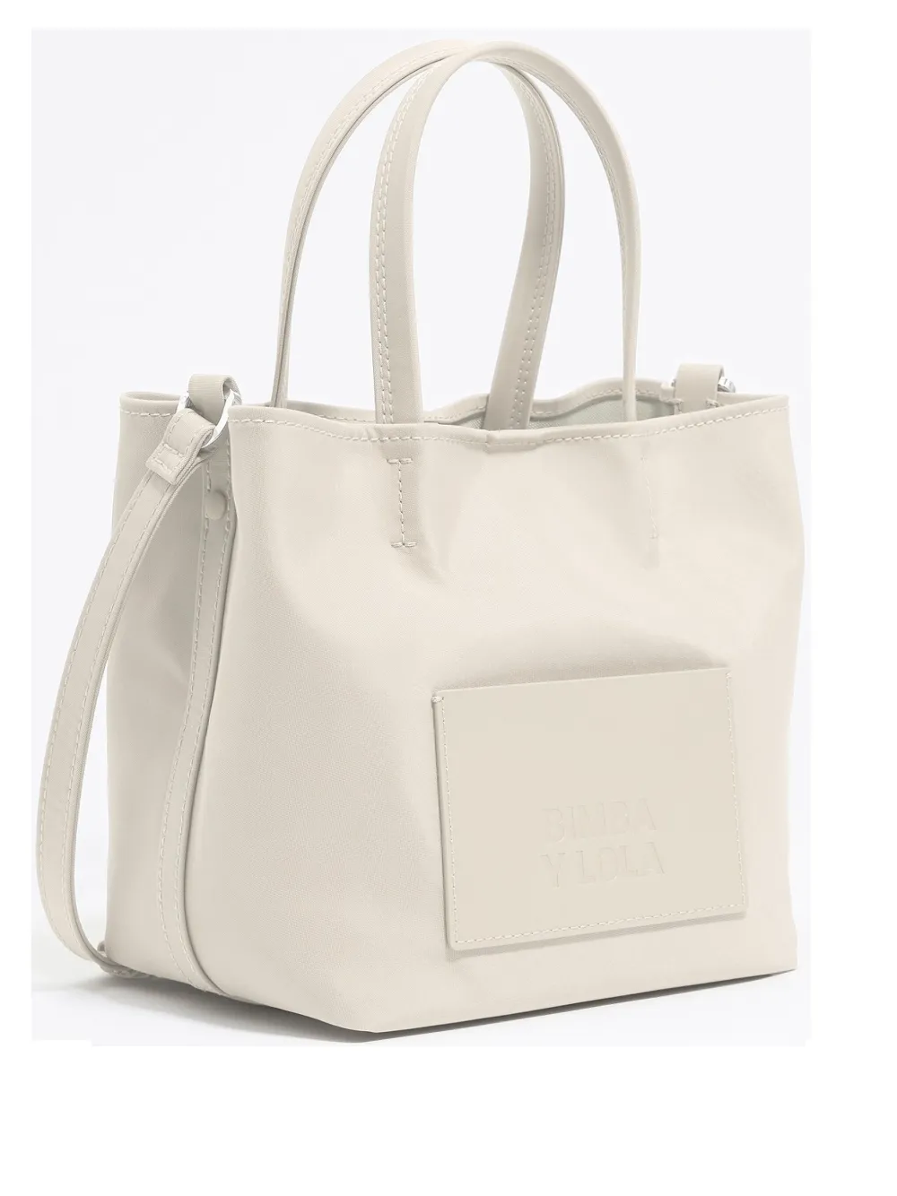 Bimba Y Lola Small Chihuahua Tote Bag In Neutrals