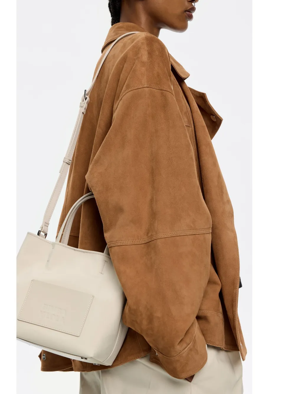 Bimba Y Lola Small Chihuahua Tote Bag In Neutrals