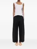 Bimba y Lola textured darted trousers - Black