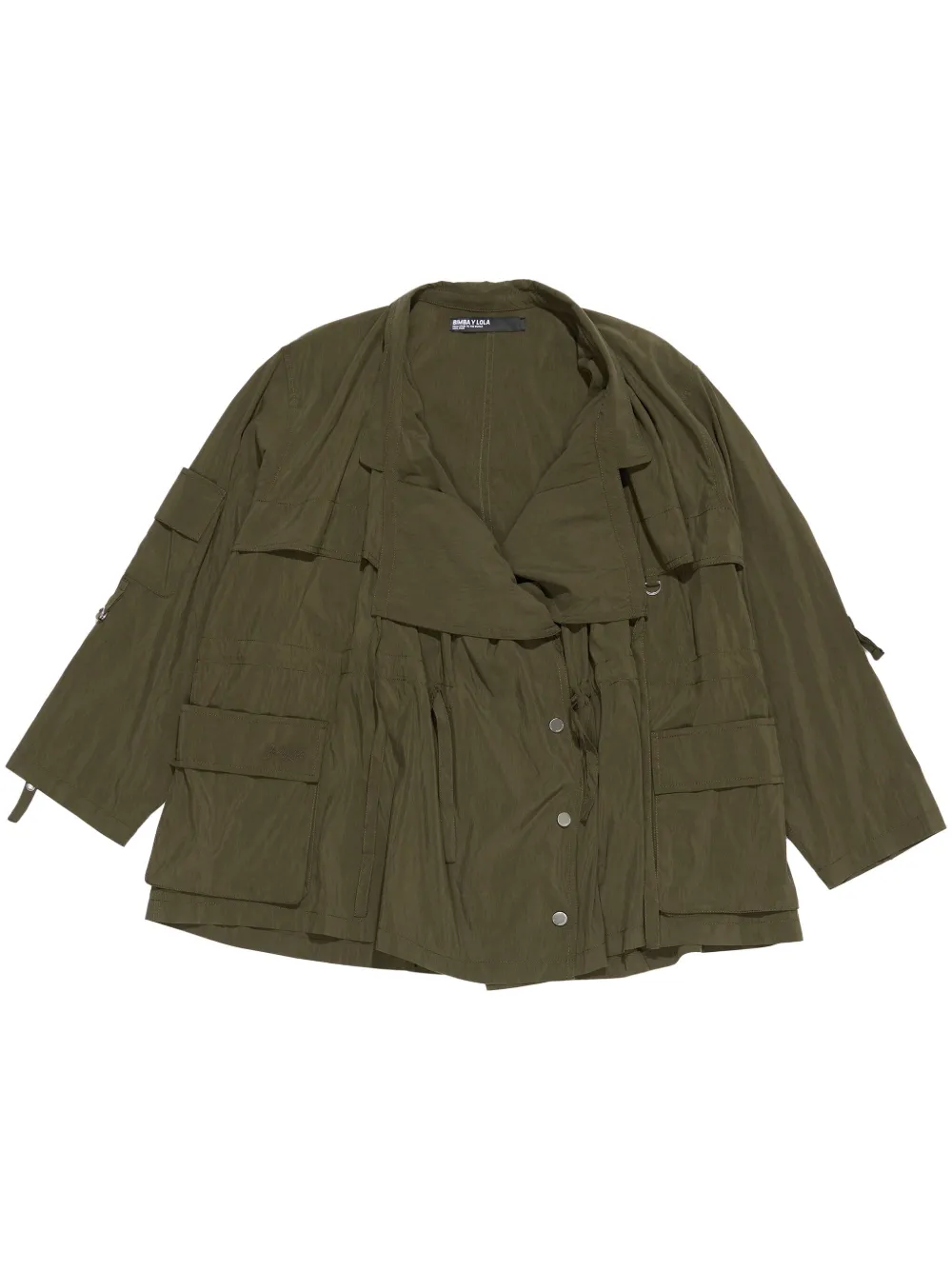 fluid double-breasted jacket