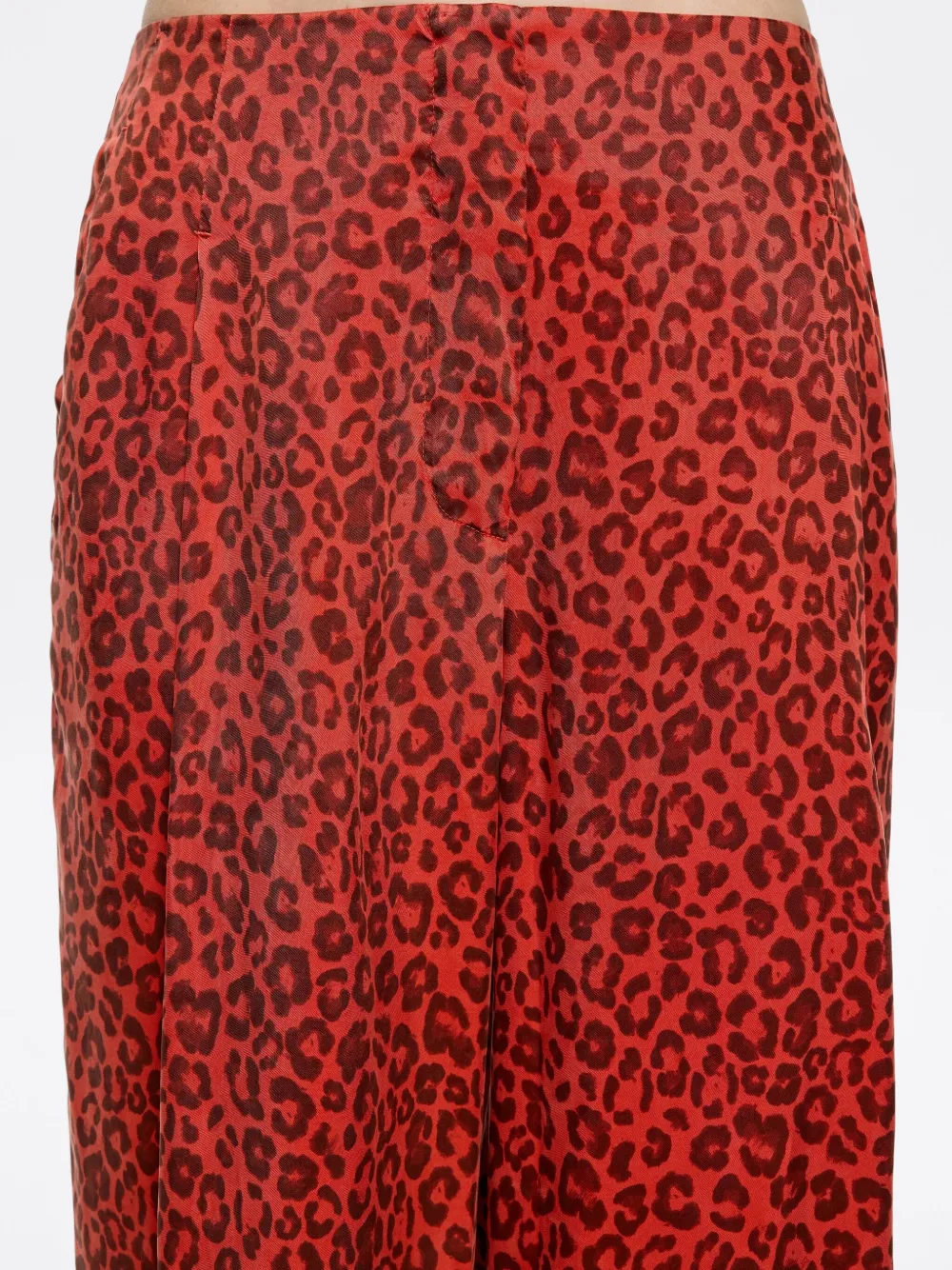BIMBA Y LOLA ANIMAL-PRINT FLUID TROUSERS