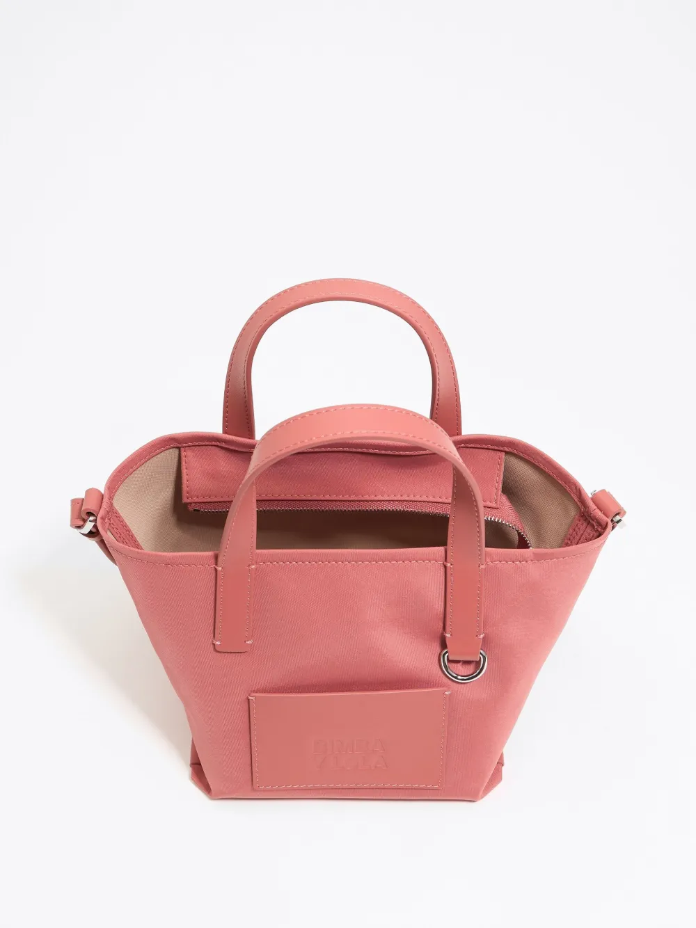 Bimba Y Lola Mini Tote Bagaus Nylon In Rosa