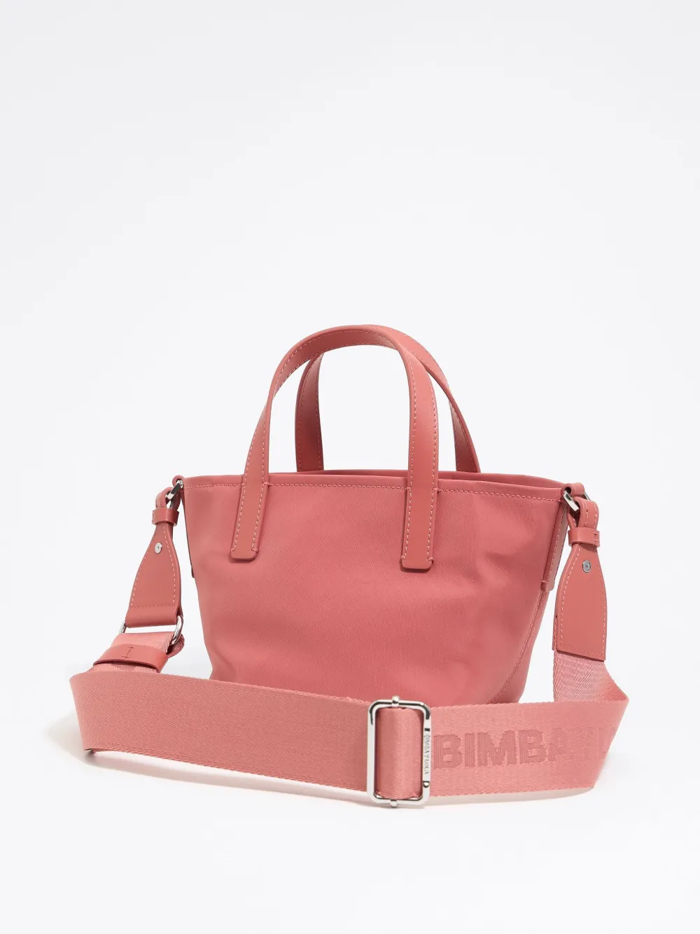 Bimba Y Lola Mini Tote Bagaus Nylon In Rosa
