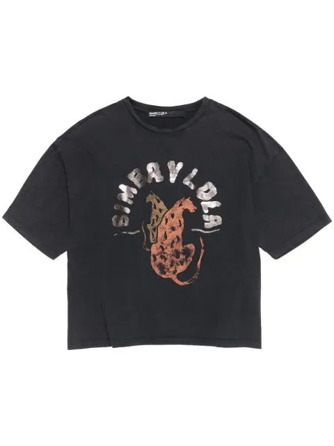 Bimba y Lola logo-print T-shirt