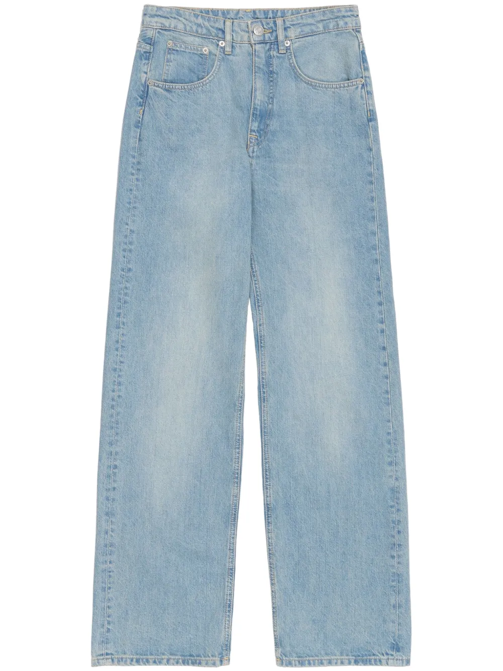 Bimba y Lola Jeans met wijde pijpen Blauw