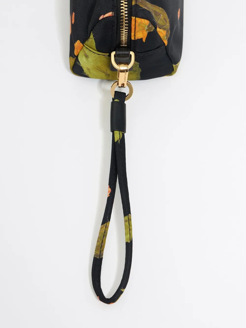 Bimba y Lola Make-up tas met bloemenprint Zwart