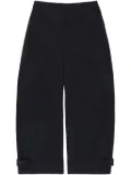 Bimba y Lola technical tapered trousers - Black