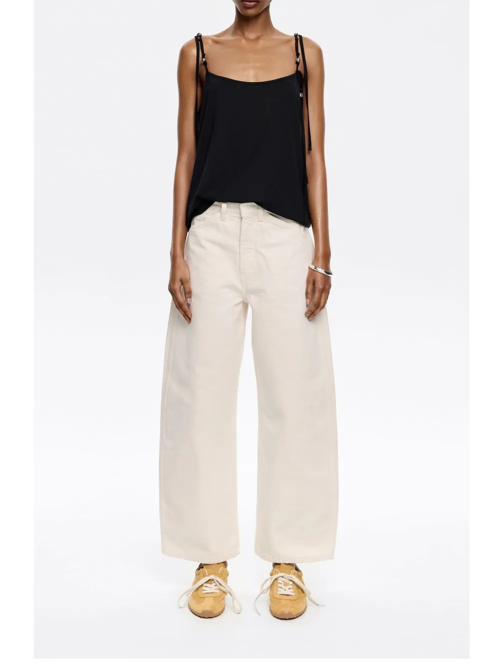 BIMBA Y LOLA WIDE-LEG TAPERED JEANS 