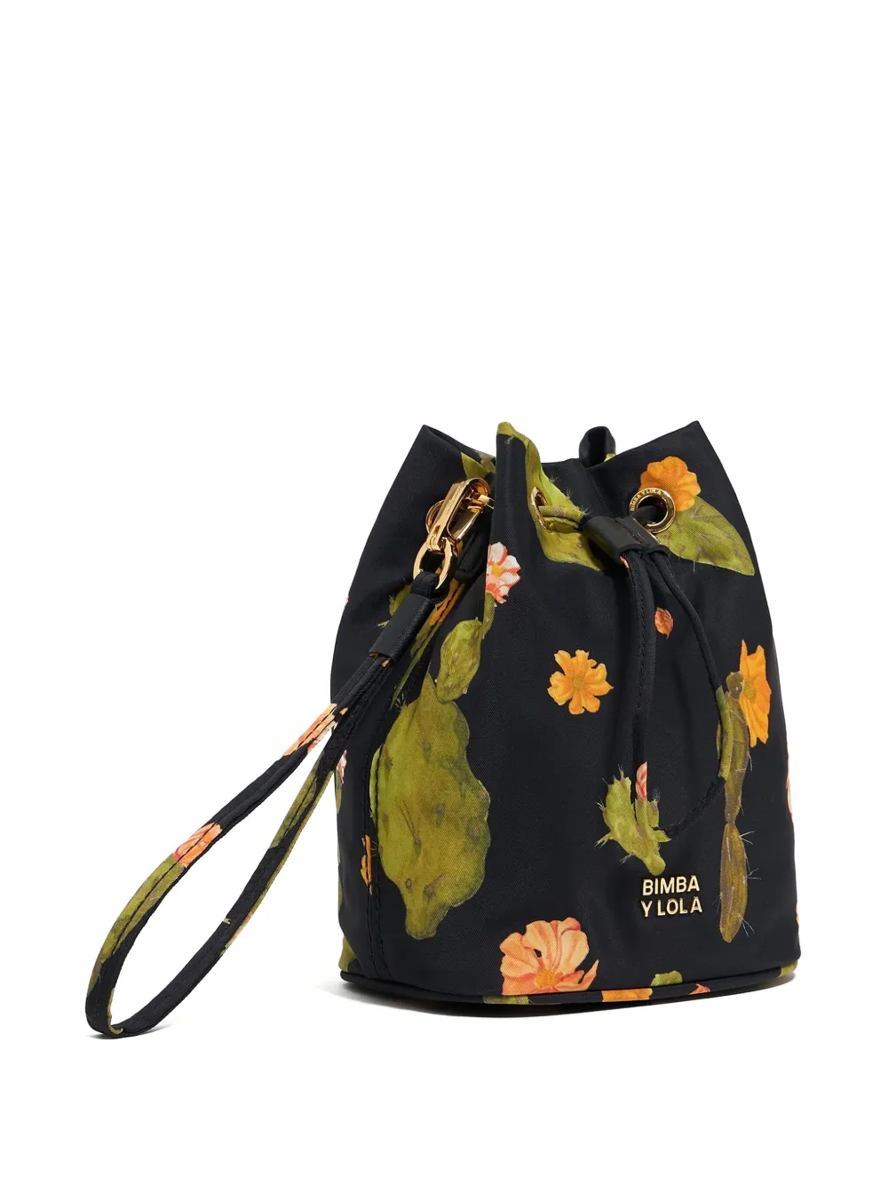 Bimba y Lola Trousse make up con stampa cactus | nero | Image 1