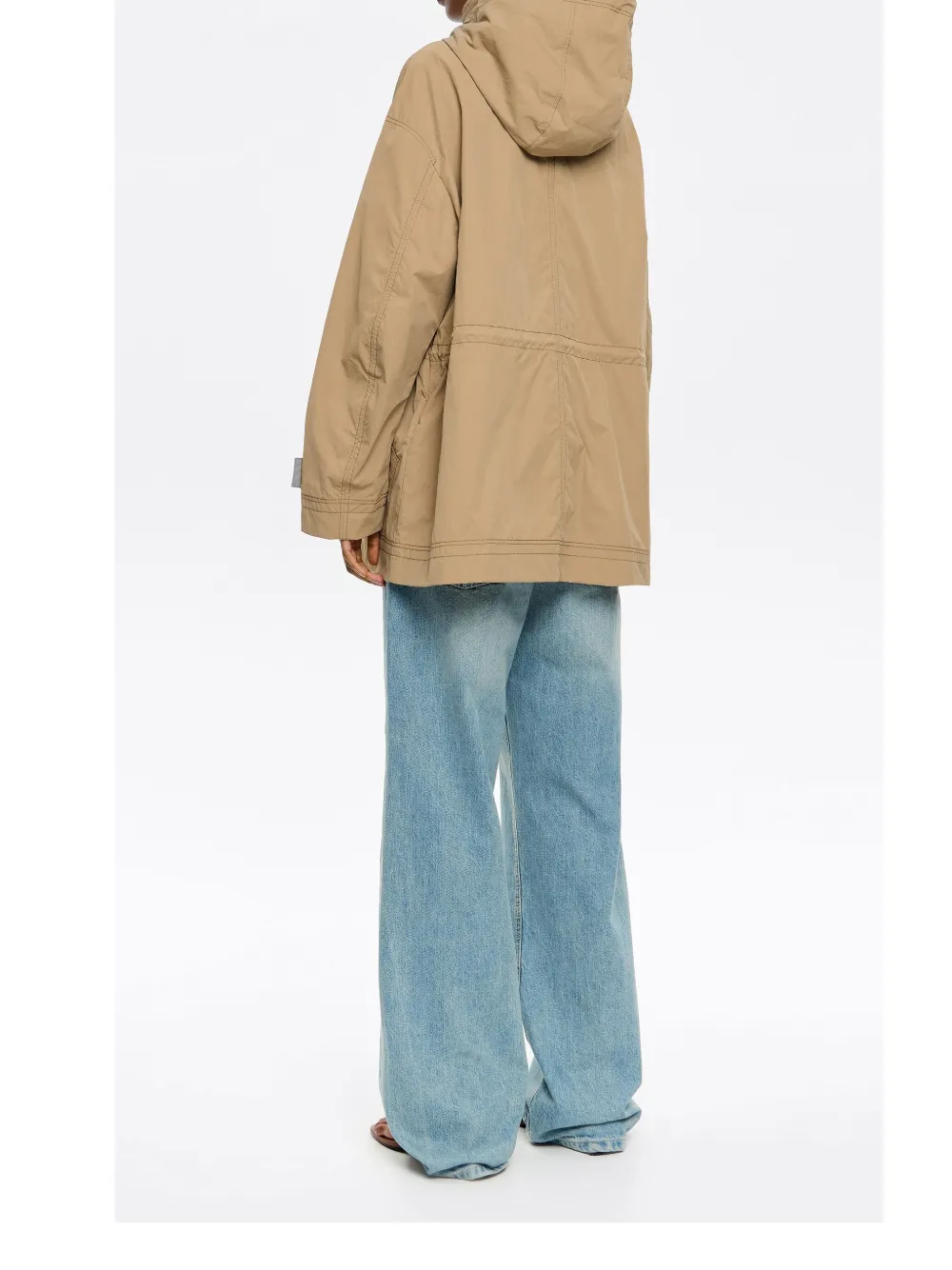 BIMBA Y LOLA A-LINE TRENCH JACKET