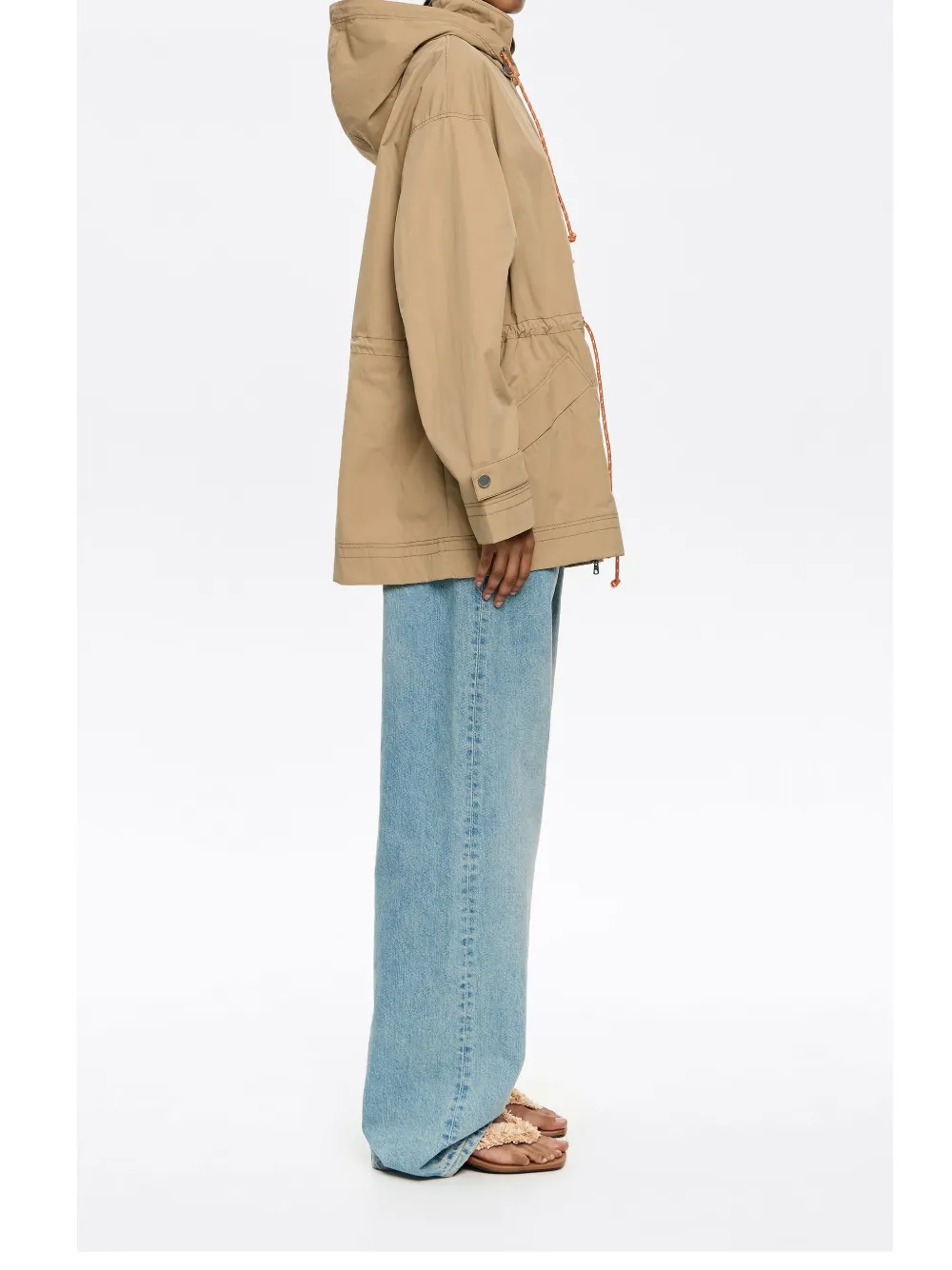 BIMBA Y LOLA A-LINE TRENCH JACKET