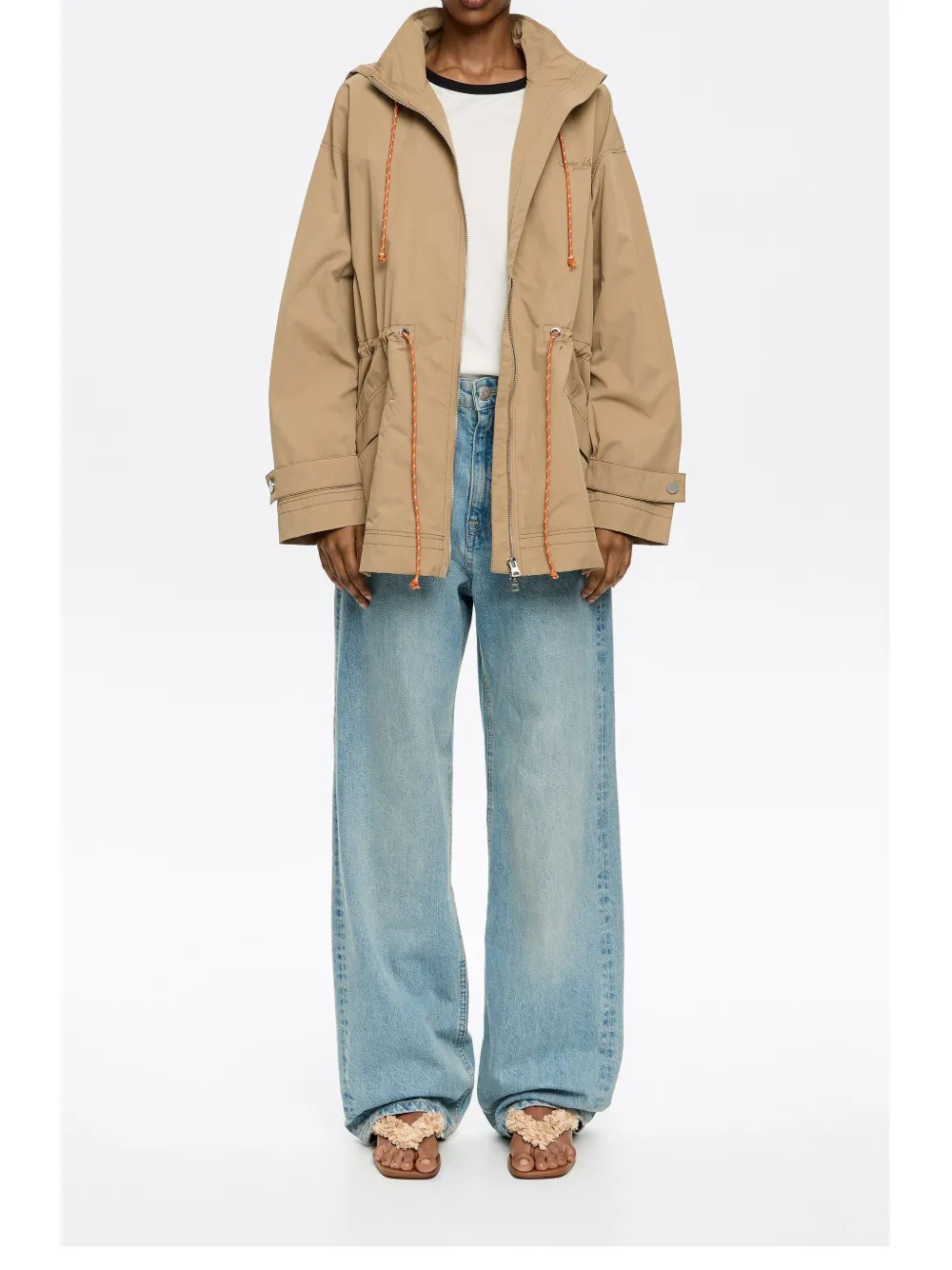 BIMBA Y LOLA A-LINE TRENCH JACKET