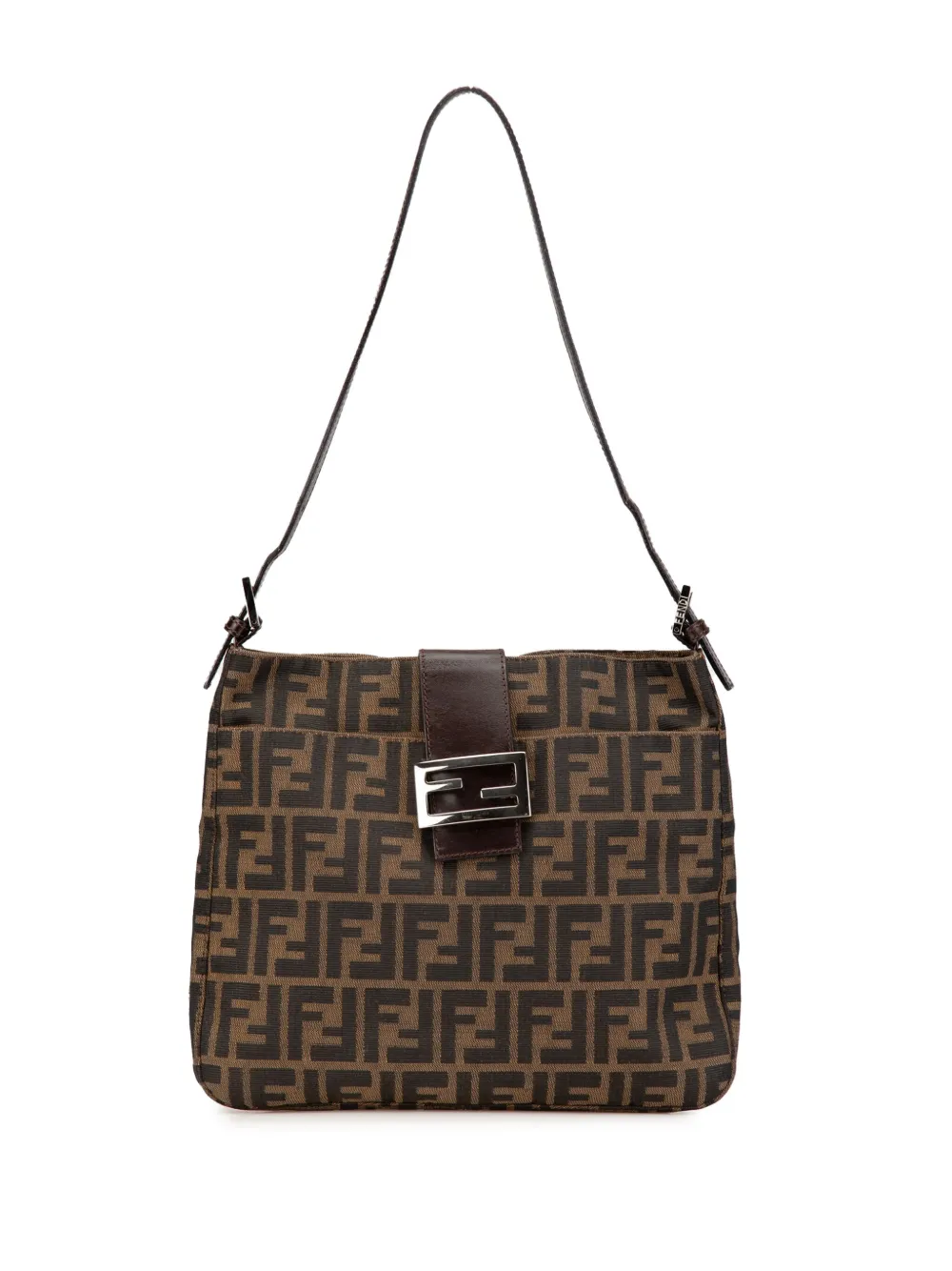 Fendi Pre-Owned 2000-2010 Zucca Canvas shoulder bag | Brown | Image 1