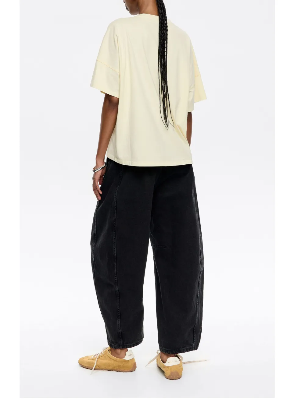 Bimba y Lola Broek met toelopende pijpen Zwart