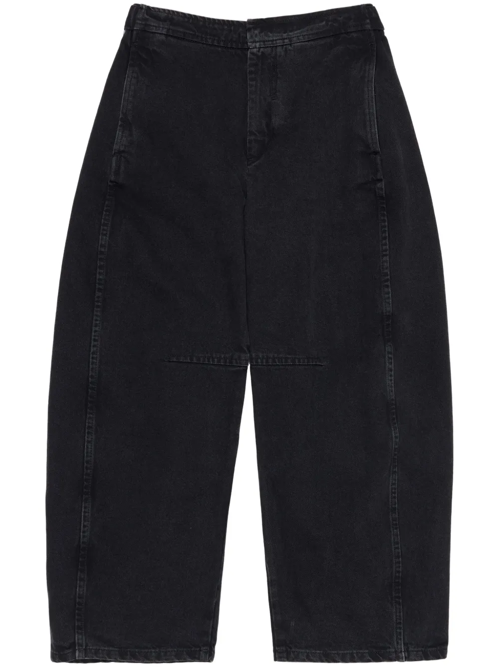 cotton tapered trousers