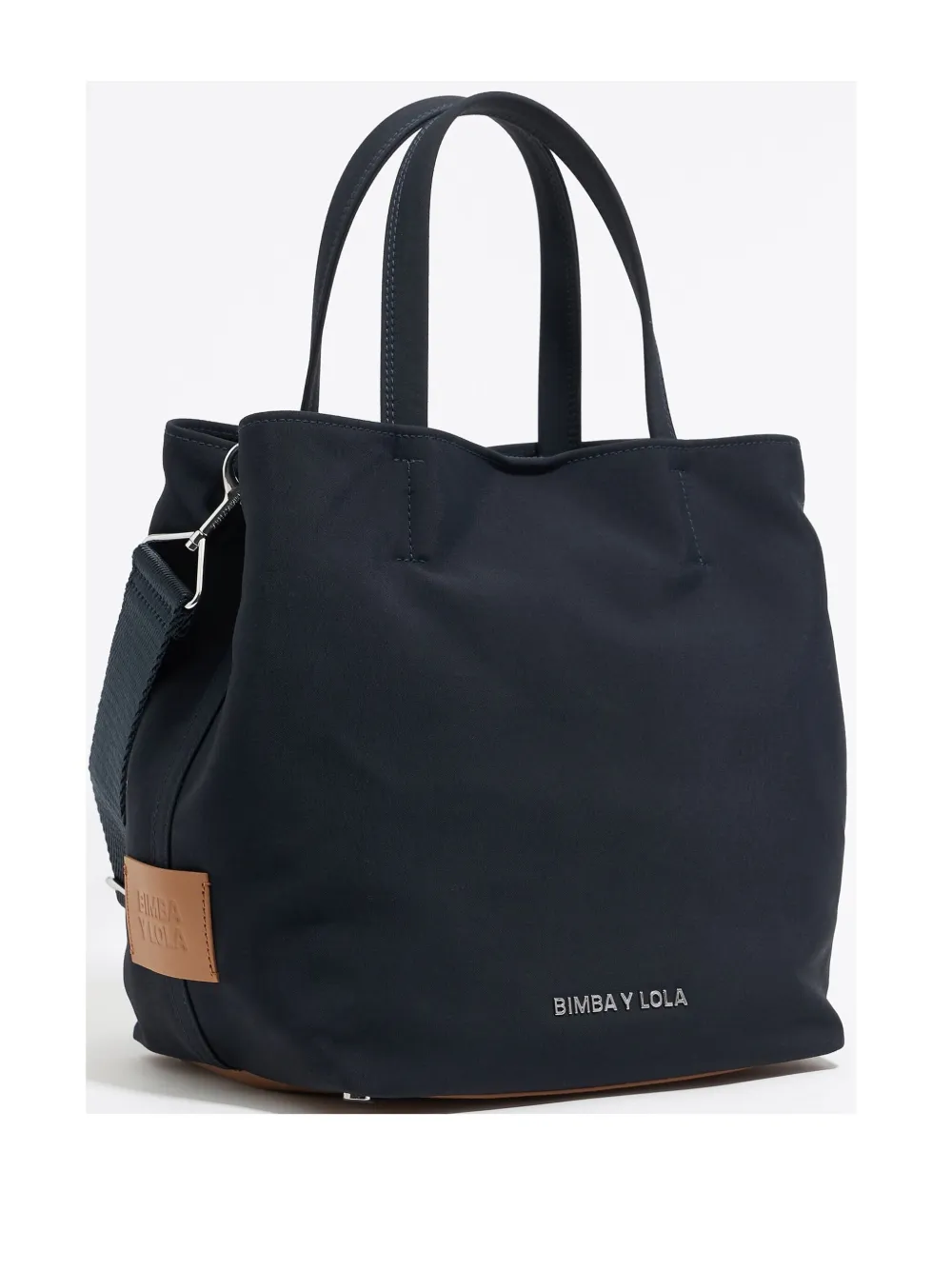 Bimba Y Lola Large Chihuahua Tote Bag In Blue