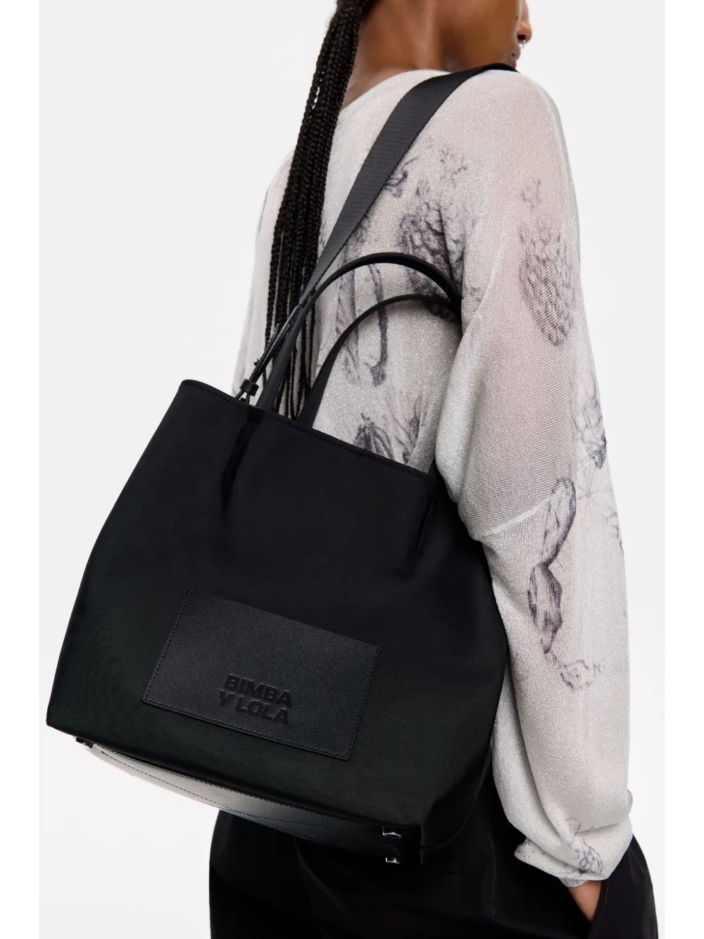 Bimba y Lola Chihuahua kleine shopper Zwart
