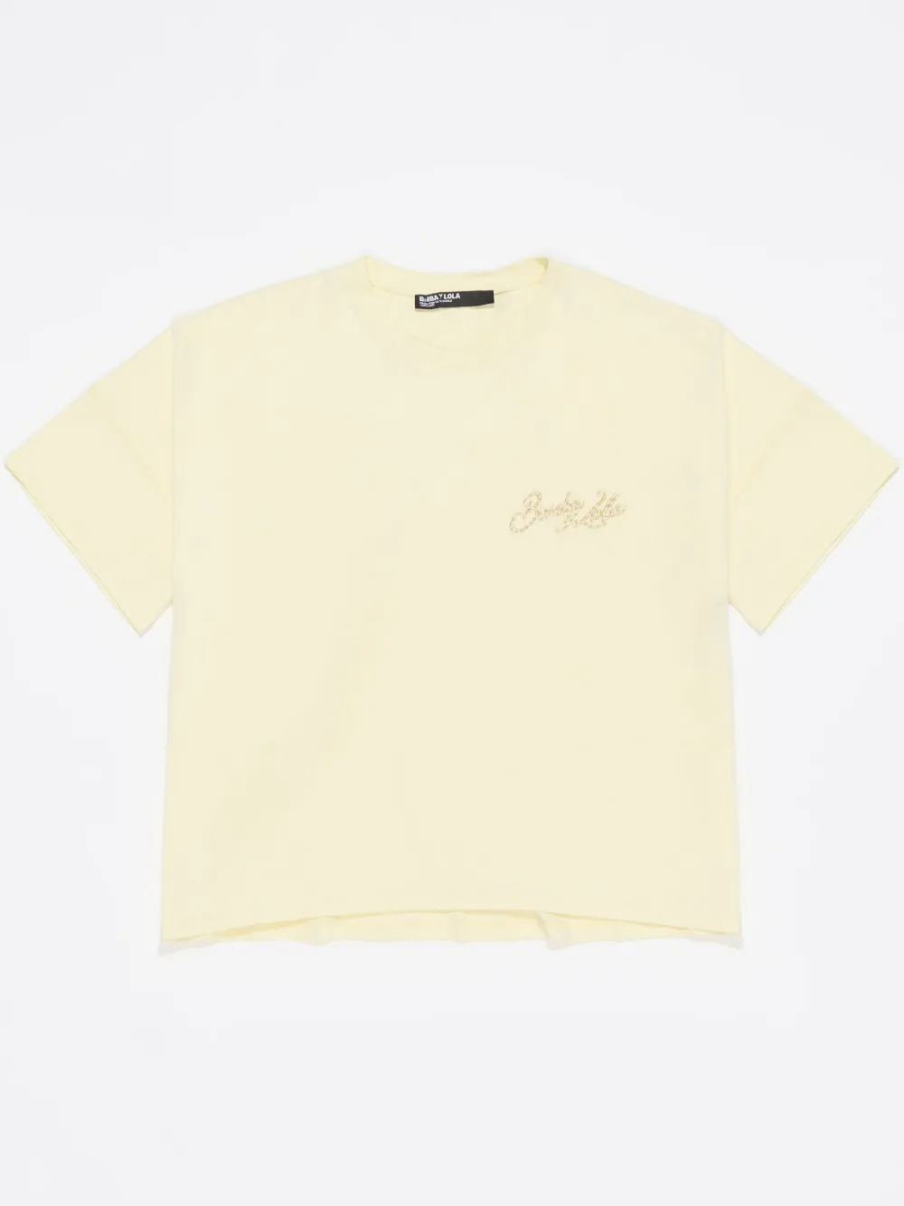 BIMBA Y LOLA LOGO-EMBROIDERED T-SHIRT