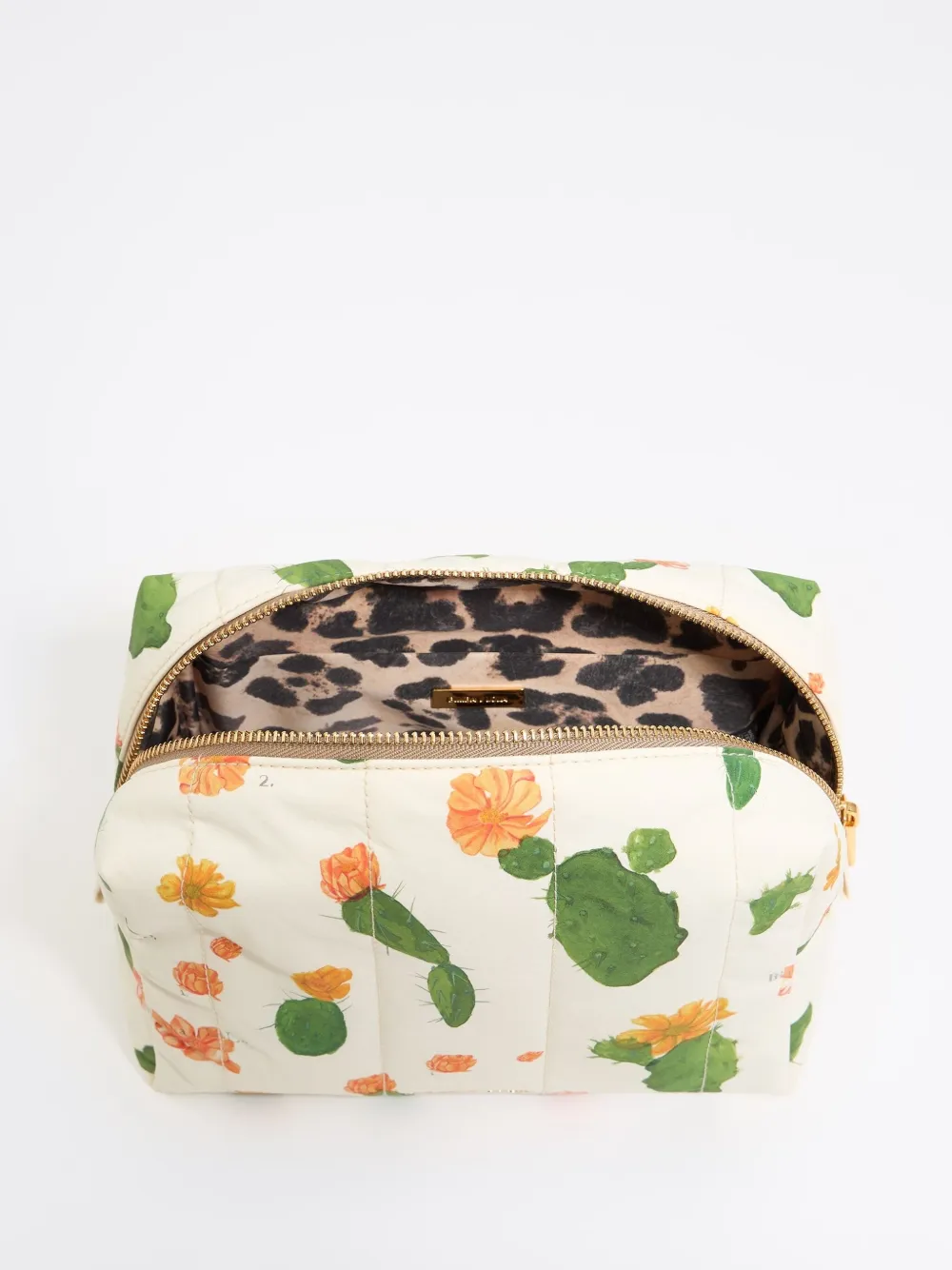 BIMBA Y LOLA FLORAL-PRINT COSMETIC POUCH