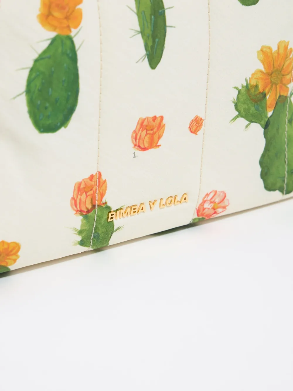BIMBA Y LOLA FLORAL-PRINT COSMETIC POUCH